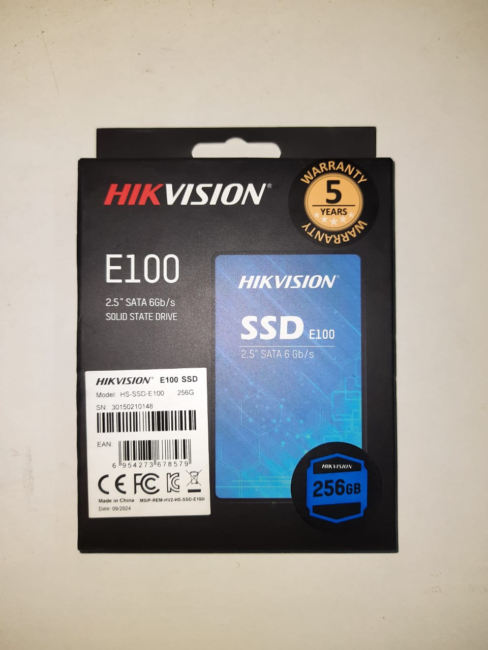 HIKVISION 256GB SSD E100 2.5