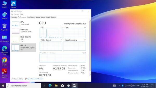 DELL Vostro 14 5481 DELL VOSTRO 14 5481 | i5 8th gen | 8GB RAM | 256GB NVMe SSD | Open box New Business Laptop