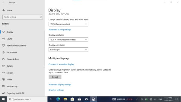 DELL LATITUDE 5410 | i5 10th gen | 16GB RAM | 256GB NVMe SSD | 14" Full HD Touch Display | Backlit Keyboar