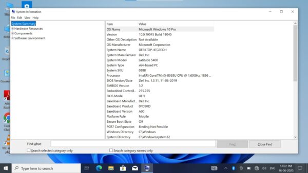 WhatsApp Image 2025-06-19 at 2.47.05 PM (1) DELL LATITUDE 5400 Business Laptop with Touchscreen | i5 8th gen | 8GB RAM | 256GB NVMe SSD | Backlit Keyboard